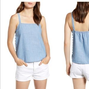 Madewell denim tank top